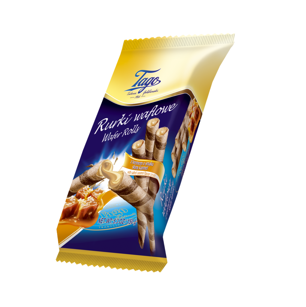 Rurka z kremem o smaku słony karmel